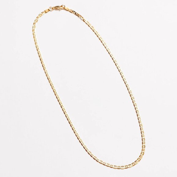 Wolf Circus Toni Necklace in Gold Vermeil Mariner Chain - Picture 5 of 6